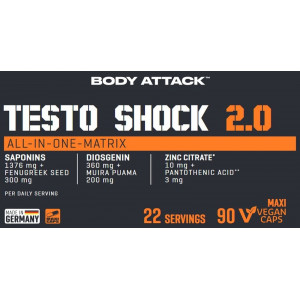 Body Attack Testo Shock 2.0, 90 kps 