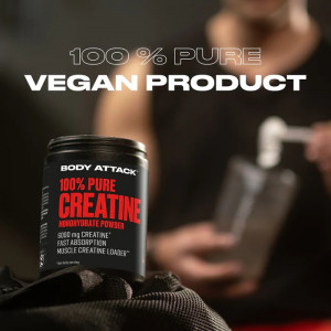 Body Attack 100% Pure Creatine 300g 