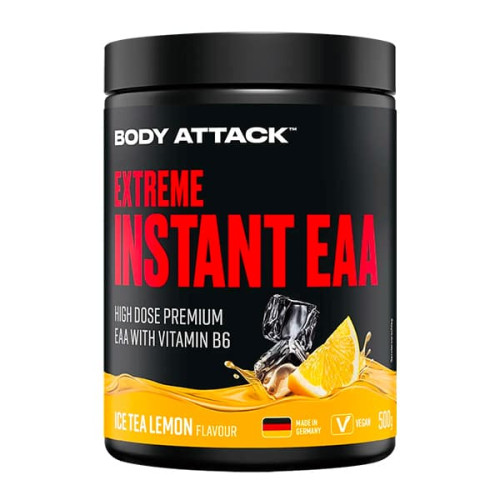 Body Attack Extreme Instant BCAA, 500g Ice Tea Lemon 