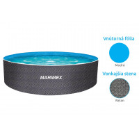 Bazen Marimex Orlando 3,66x1,22 m bez filtracije - motiv RATAN 