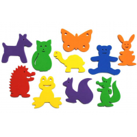 Marimex Vodene naljepnice Vesele životinje - 10 kom Marimex Vodene naljepnice Vesele životinje - 10 kom