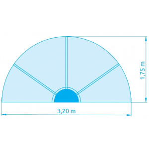 Marimex Pool House Control krovište - 3,05 m - za okvirne bazene 