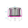 Trampolin Marimex 305 cm roza 2022 (standardni) Trampolin Marimex 305 cm roza 2022 (standardni)