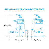 Marimex Pješčana filtracija ProStar 2000 Marimex Pješčana filtracija ProStar 2000