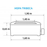 MSPA Tribeca Whirlpool bazen MSPA Tribeca Whirlpool bazen