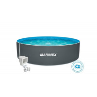 Marimex Pool Orlando 3,05 x 0,91 m SIVI, bazen, folija, skimmer