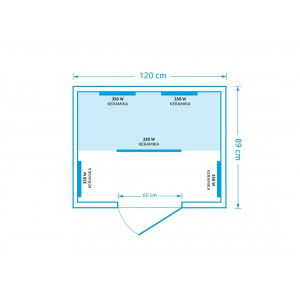 Marimex Infrasauna  SMART 2000 L 