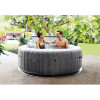 Jacuzzi na napuhavanje Pure SPA Bubble Grey Wood Deluxe AP4 