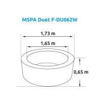 Marimex Whirlpool MSPA Duet F-DU062W Marimex Whirlpool MSPA Duet F-DU062W