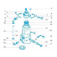 Zamjenska filter posuda za Prostar Plus 2 i ProStar 2000 
