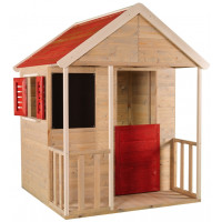 Dječja drvena kuća - trijem 