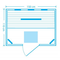 Infra sauna Marimex Elegant 3002 XXL 