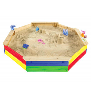 Marimex Sandbox osmerokutni u boji - T-Wood 