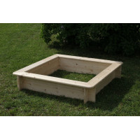 Marimex Square pješčanik 120x120x26cm, T-drvo
