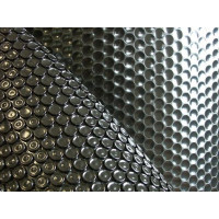 Sunčani krug od cerade za bazene 3,66 m crni EKOSUN 