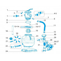 Marimex trn za crijevo s brtvom za ProStar Profi filtraciju Marimex trn za crijevo s brtvom za ProStar Profi filtraciju