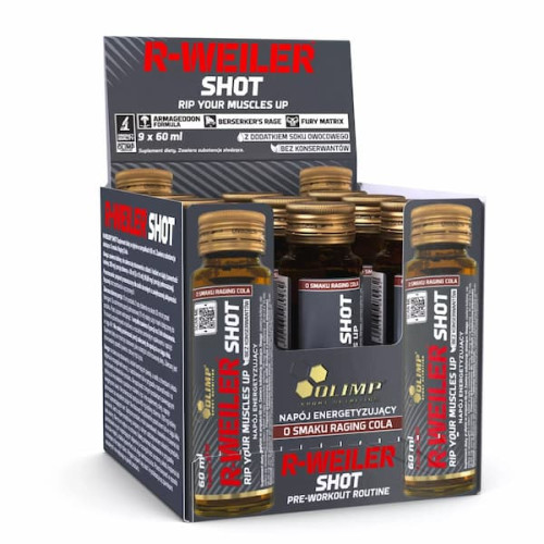 Olimp R-Weiler Shot u čaši, raging kola, 60 ml x 9 kom Olimp R-Weiler Shot u čaši, raging kola, 60 ml x 9 kom