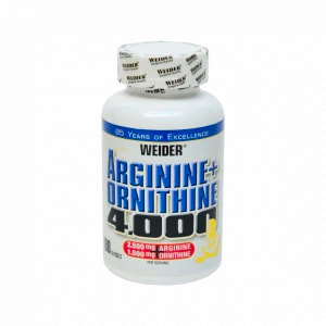 Weider Arginin+Ornithine 4000, 180 kapsula 