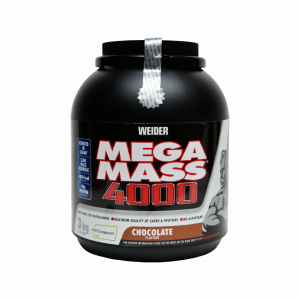 Weider Mega Mass 4000, 3000 g chocolate 