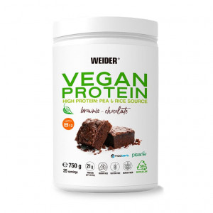 Weider veganski protein, 750 g čokoladni brownies 