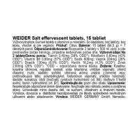 Weider Salt Effervescent citrus, 15 šumećih tableta 