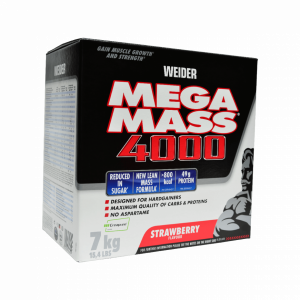 Weider Mega Mass 4000, 7000 g jagoda 