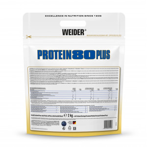 Weider Protein 80 Plus, 2000 g vanilla 