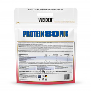 Weider Protein 80 Plus, 2000 g jagoda 