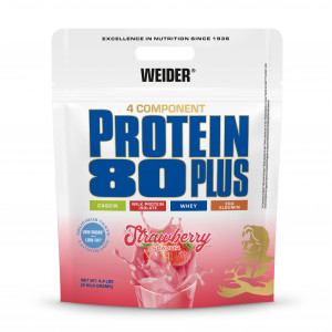 Weider Protein 80 Plus, 2000 g jagoda 