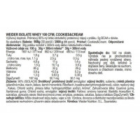 Weider Isolate Whey 100 CFM, 908 g