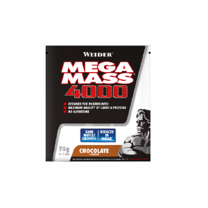 Weider Mega Mass 4000, 75 g chocolate 