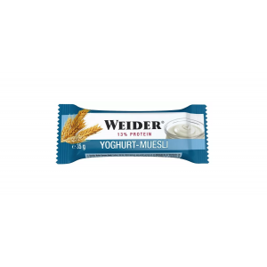 Weider Fitness Bar, Jogurt-muesli, 35g x 24 kom 