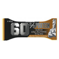 Weider 60% proteinska pločica, slana karamela od kikirikija, 45g x 24 kom