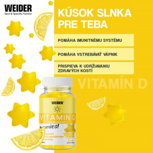 Weider Vitamin D, 50 žvakaćih bombona 