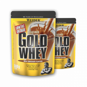 Weider Gold Whey Protein 500 g, 2 kom chocolate 