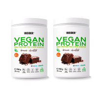 Weider Vegan Protein 750g, 2 kom brownie čokolada + brownie čokolada 