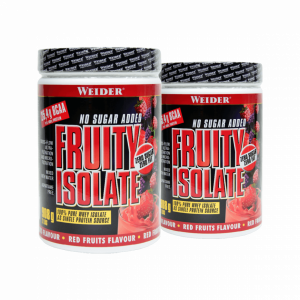 Weider Protein Fruity Isolate, 2x908 g crvenog voća 