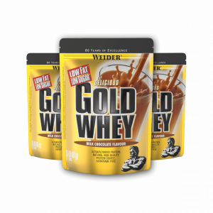 Weider Gold Whey Protein 500 g, 3 kom chocolate 