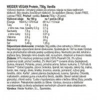 Weider veganski protein, 750 g Weider veganski protein, 750 g