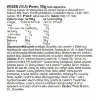 Weider veganski protein, 750 g Weider veganski protein, 750 g