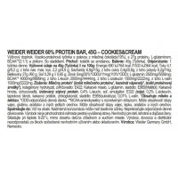 Weider 60% proteinska pločica, 45 g