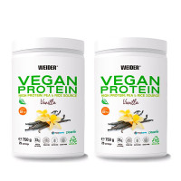 Weider Vegan Protein 750g, 2 kom vanilija+vanilija 