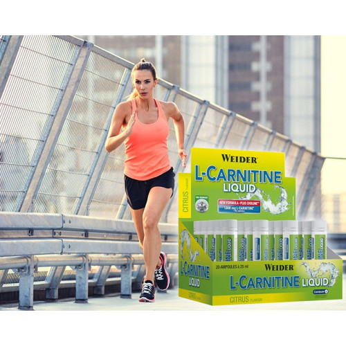 Weider L-Carnitine Liquid 1800 mg, 25 ml  
