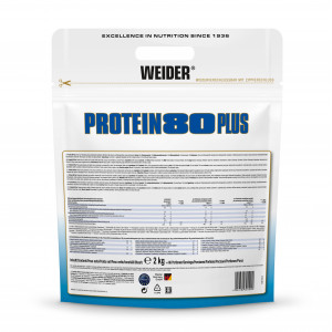 Weider Protein 80 Plus, 2000 g kokos 