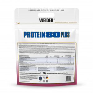 Weider Protein 80 Plus, 2000 g wildberry-yoghurt 