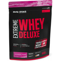 Body Attack Extreme Whey Deluxe, 900 g amarena-višnja