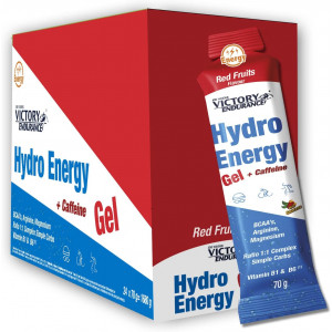 Weider Victory Endurance Hydro Energy Gel+kofein, crveno voće, 70g x 24 kom 