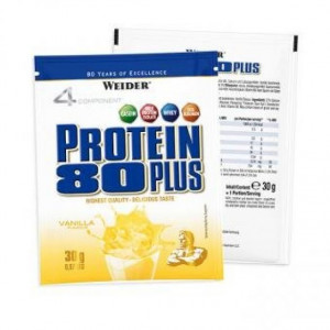 Weider Protein 80 Plus, Vanilla, 30g x 50 kom 