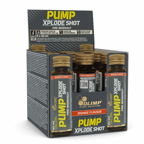 Olimp Pump Xplode Shot 60 ml, narančasta Olimp Pump Xplode Shot 60 ml, narančasta