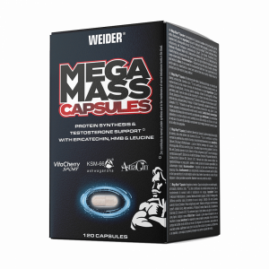 Weider Mega Mass Caps, 120 kps 